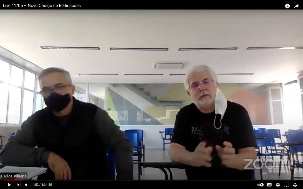 Eng Civil Carlos Vilhena - Presidente da AEA/SJCampos