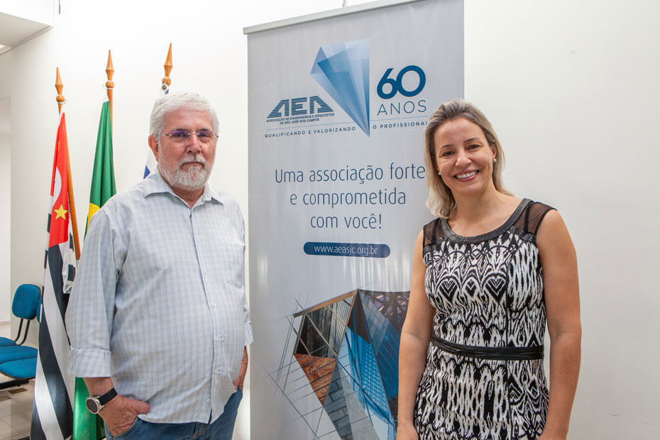 Eng. Civil Carlos Vilhena e Viviane Reno